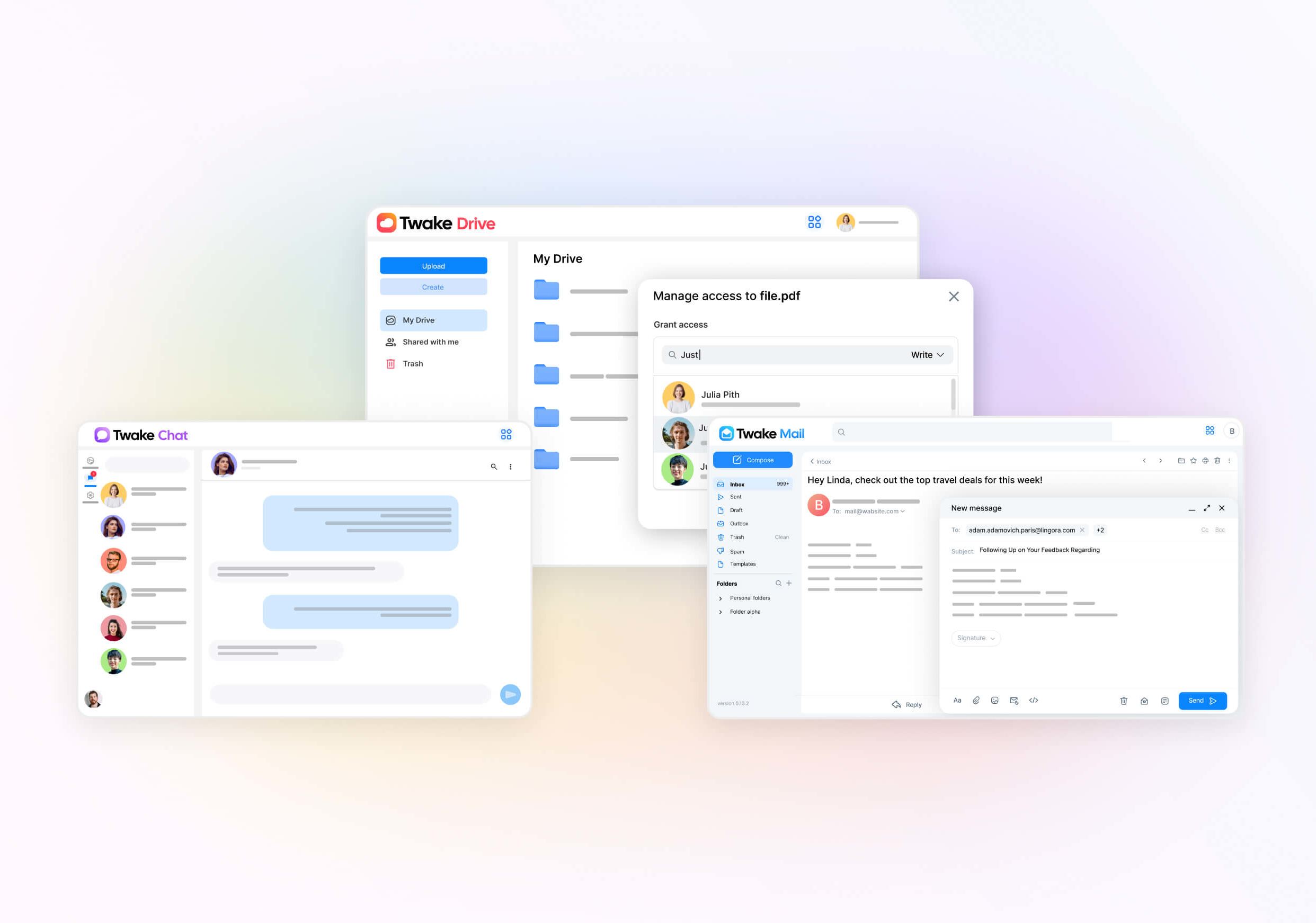 Twake Workplace : L'alternative gratuite à Egnyte